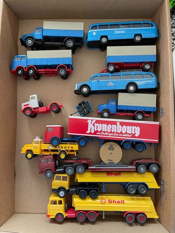 Lot 7 Volkswagen Wiking Brekina 1/87 – Combi & Beetle – HO