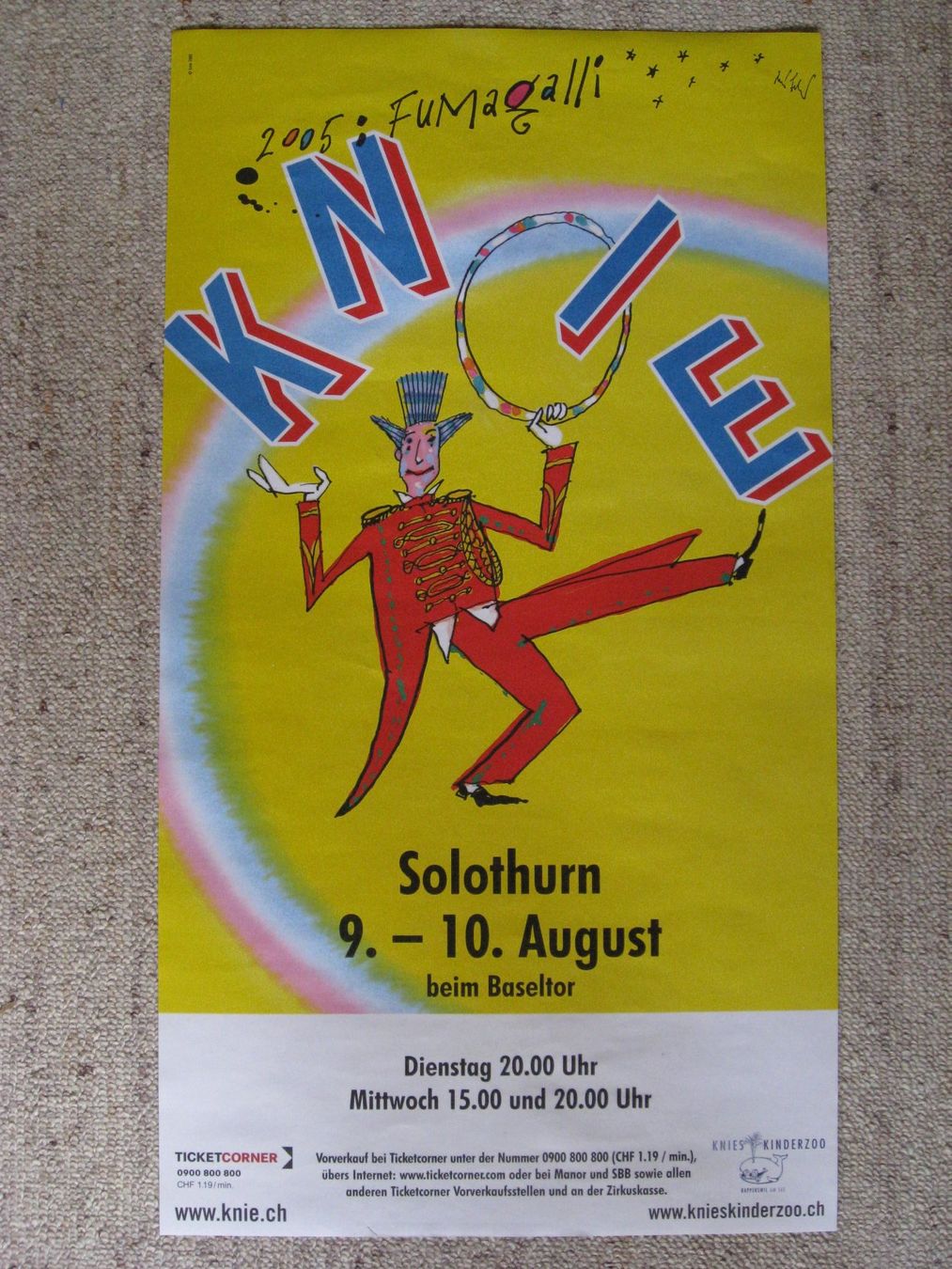 Poster & Bilder: 3 Kleinplakate Circus Knie – Gebraucht aus deitingen von popcorn02 3