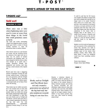 T-post.com Special T-Shirts mit Background - Grösse M