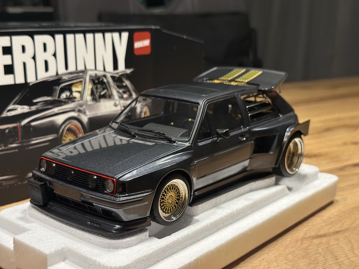 Volkswagen Voitures modèles: JP Performance VW Golf 2 Thunderbunny Modellauto – Neuf avec emballage d'origine à Kaltbrunn par Alltagsschnaeppli