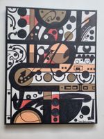 EDAR BALTENSPERGER ORIGINAL ACRYL SINIERT AUF LEINWAND