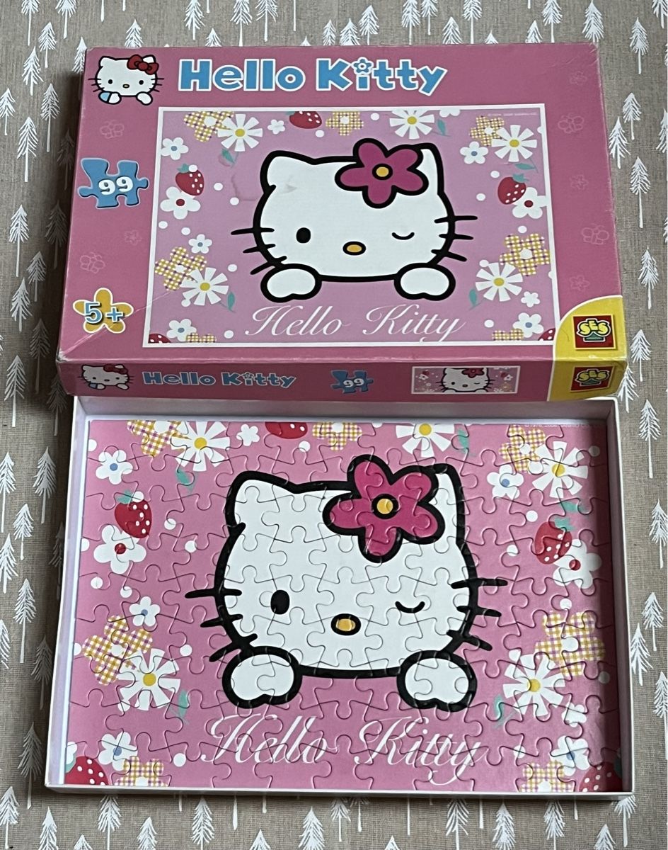 Puzzle: Hello Kitty puzzle 99 pièces 🧩 – Usato da La Tour-de-Peilz venduto da Pansy02 1