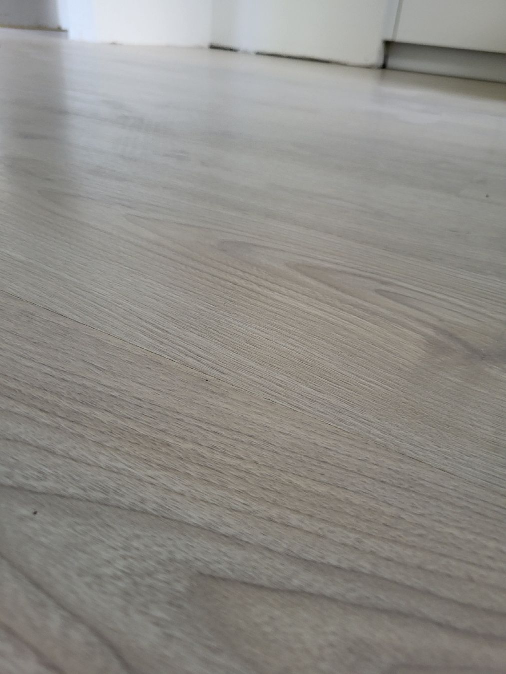 Rivestimenti per pavimenti: Laminat hellgrau ca. 41m2 mit Unterlage – Usato da Zürich venduto da weibelfamily 3