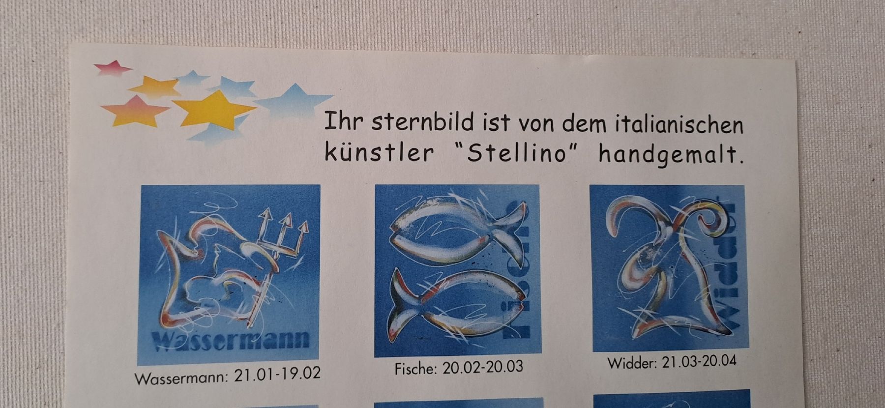 Posters & Illustrations: Bild Sternzeichen Krebs – D'occasion à Sins par 23rege 3
