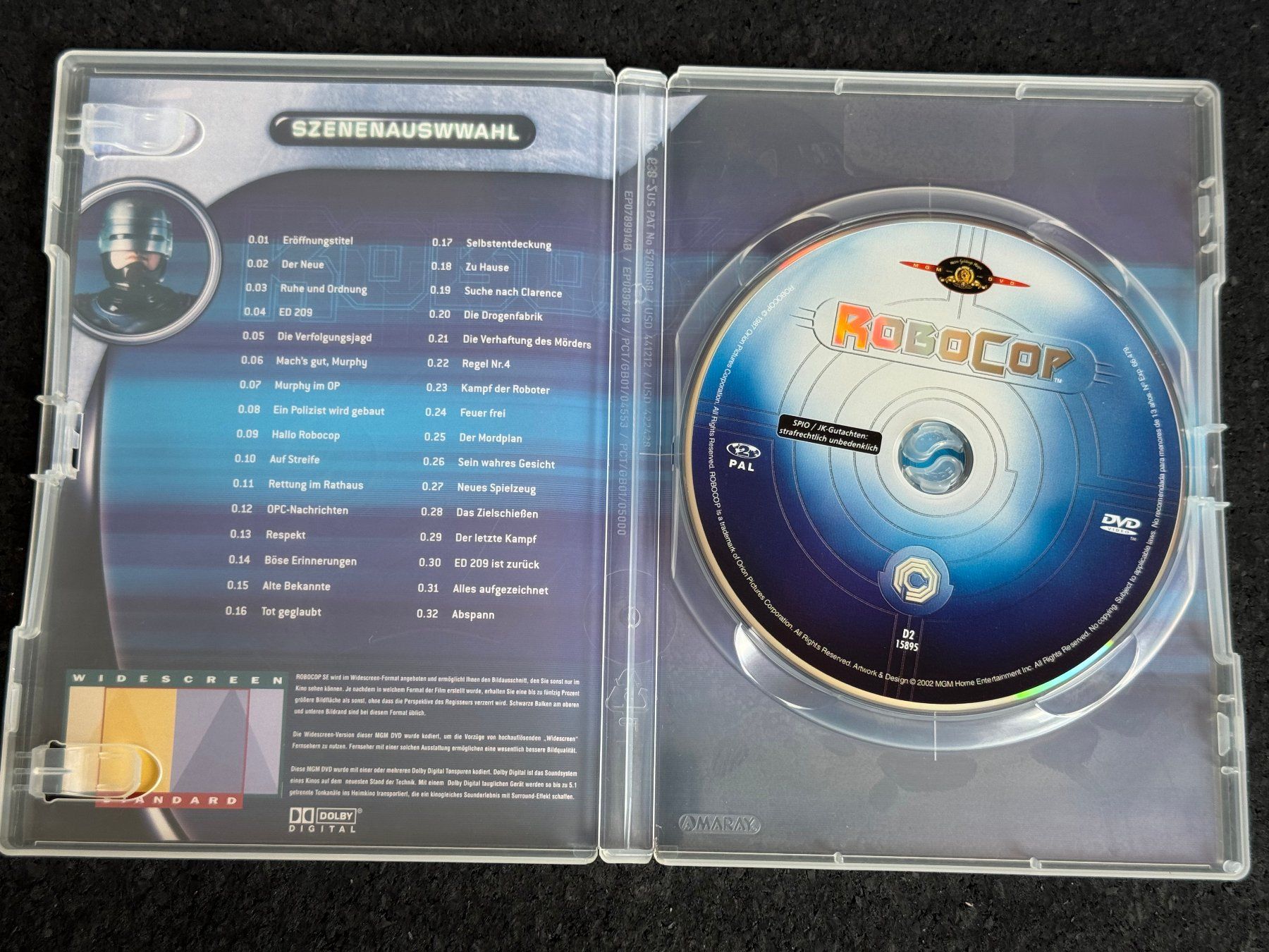 Tutti i DVDs: ROBOCOP Special Edition DVD DE/EN/SP – Usato da Fribourg venduto da tschjoly 4