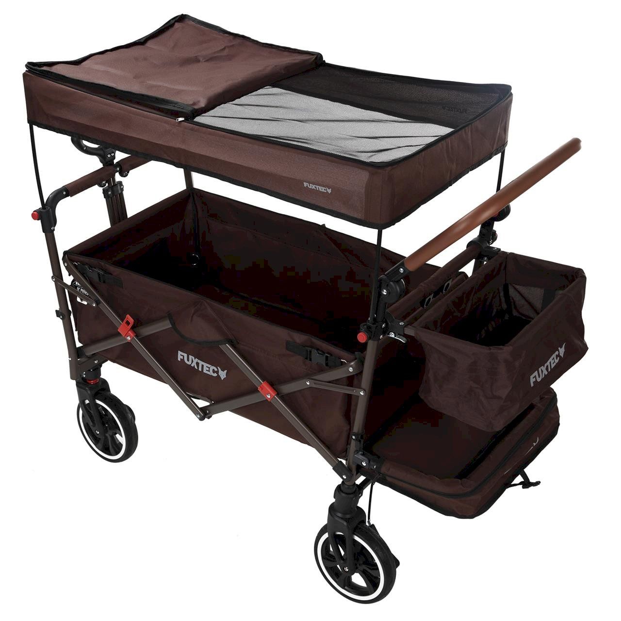 Giocattoli: FUXTEC FXCT850 Premium Bollerwagen braun – Nuovo e nell'imballaggio originale da Bottighofen venduto da zaap