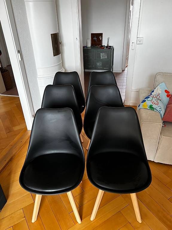 Chaises: Lot de 6 chaises de salle à manger – D'occasion à Athenaz par VincGuyot 1
