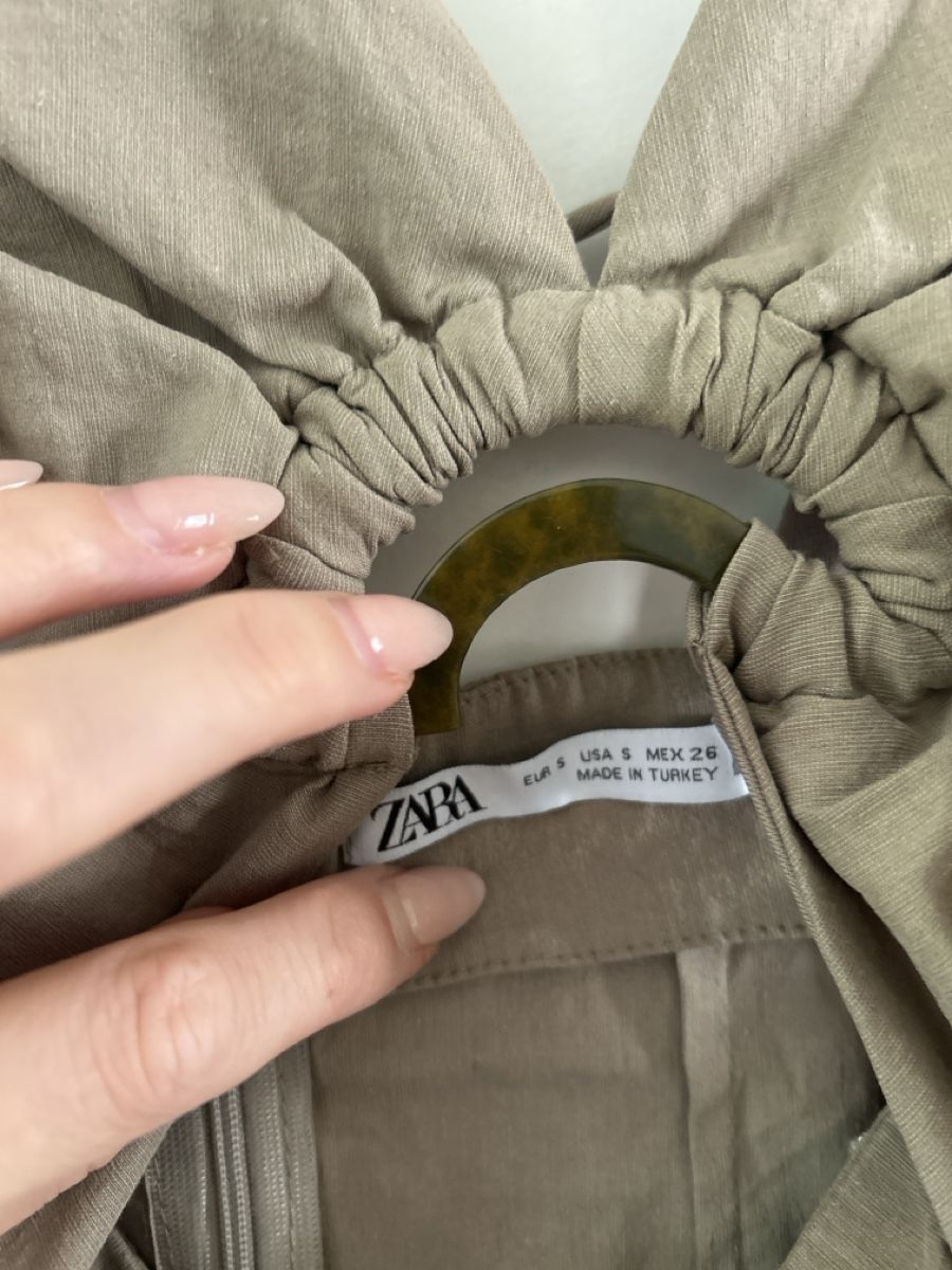 Zara Kleider: Zara summer dress with front opening  – Gebraucht aus Zürich von Chiara_mc 4