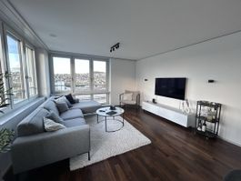 VOLLERSLEV Rug high pile white 160x230 cm used