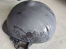 Bombe équitation enfant 8-10 ans