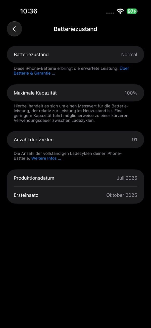 Apple Telefoni cellulari / Smartphones: iPhone 17 Pro Max silber 1 TB – Usato da Zug venduto da mwb27 3