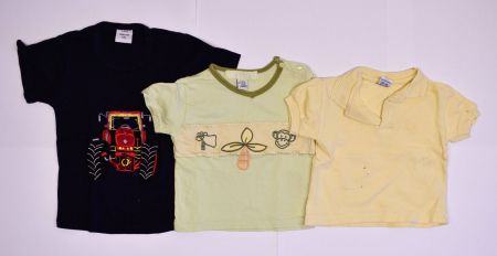 T-Shirt / Oberteile Baby/Kinder 6-24 Monate / 74/80 3 Stk.