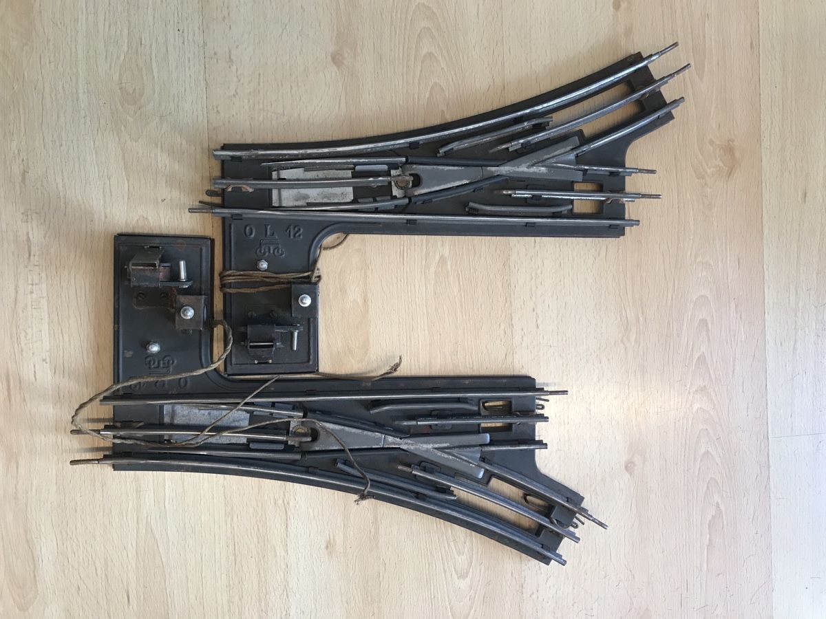 Märklin Modellini di ferrovie: Märklin Spur 0, 12er Weichen elektrisch, OVP  – Usato da Zürich venduto da Kiron 3