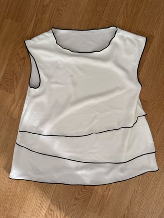 Sommerliche, elegante, weisse Bluse, Gr. 38, neuwertig, Zara