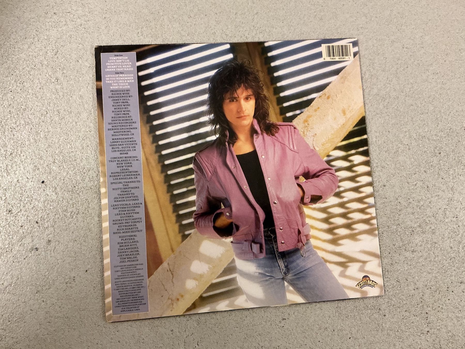 Dischi in vinile: Stan Bush & Barrage LP – Usato da Winterthur venduto da Tumko-Vinyl 1
