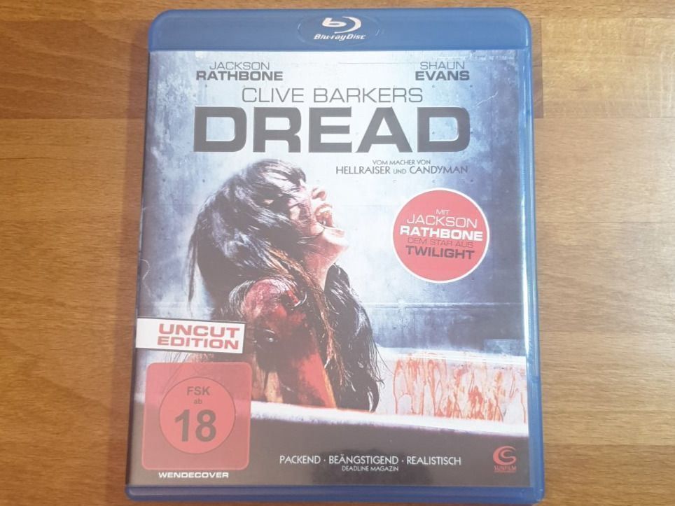 Tutti i DVDs: Dread (2009) Uncut RAR – Usato da Pfungen venduto da Whitie
