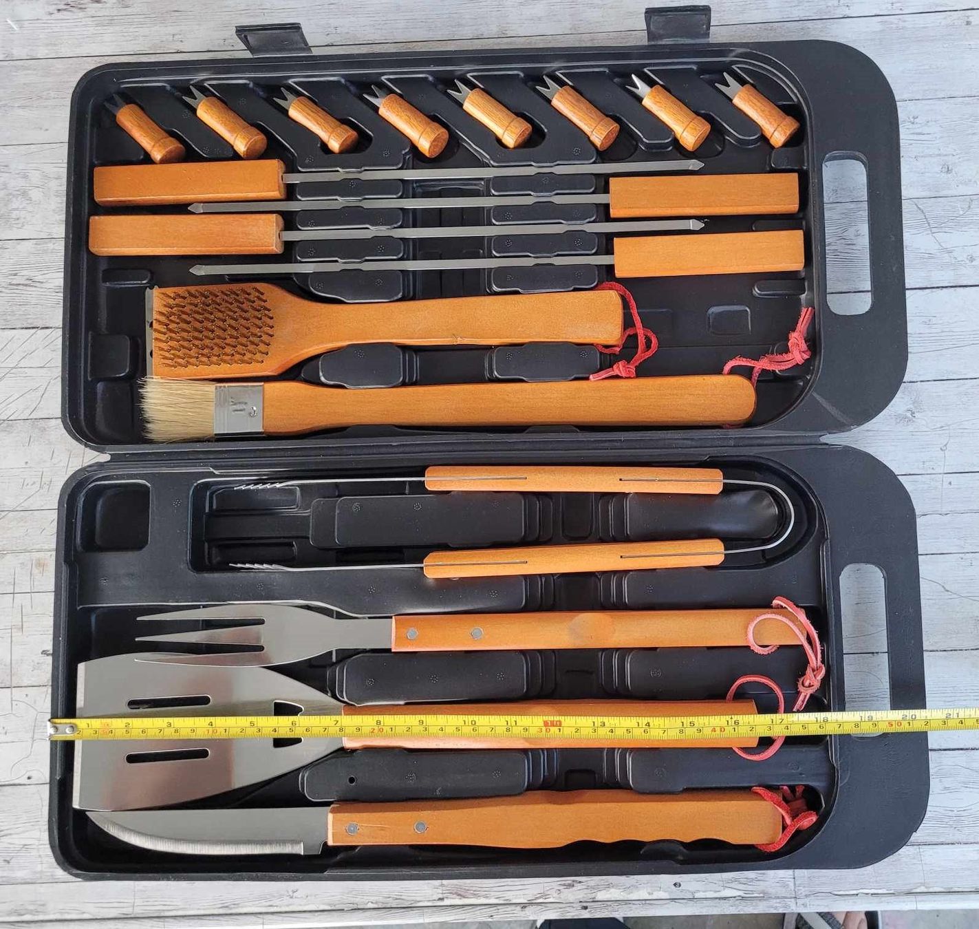 Set di posate: Neu Grillbesteck-Set, 18-tleilig – Nuovo e nell'imballaggio originale da Kehrsatz venduto da ba-ch