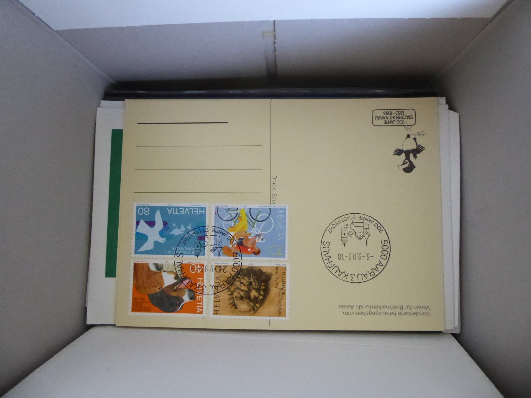 Alle Briefmarken: Posten Schweiz – Gebraucht aus Rothrist von swisstools 6