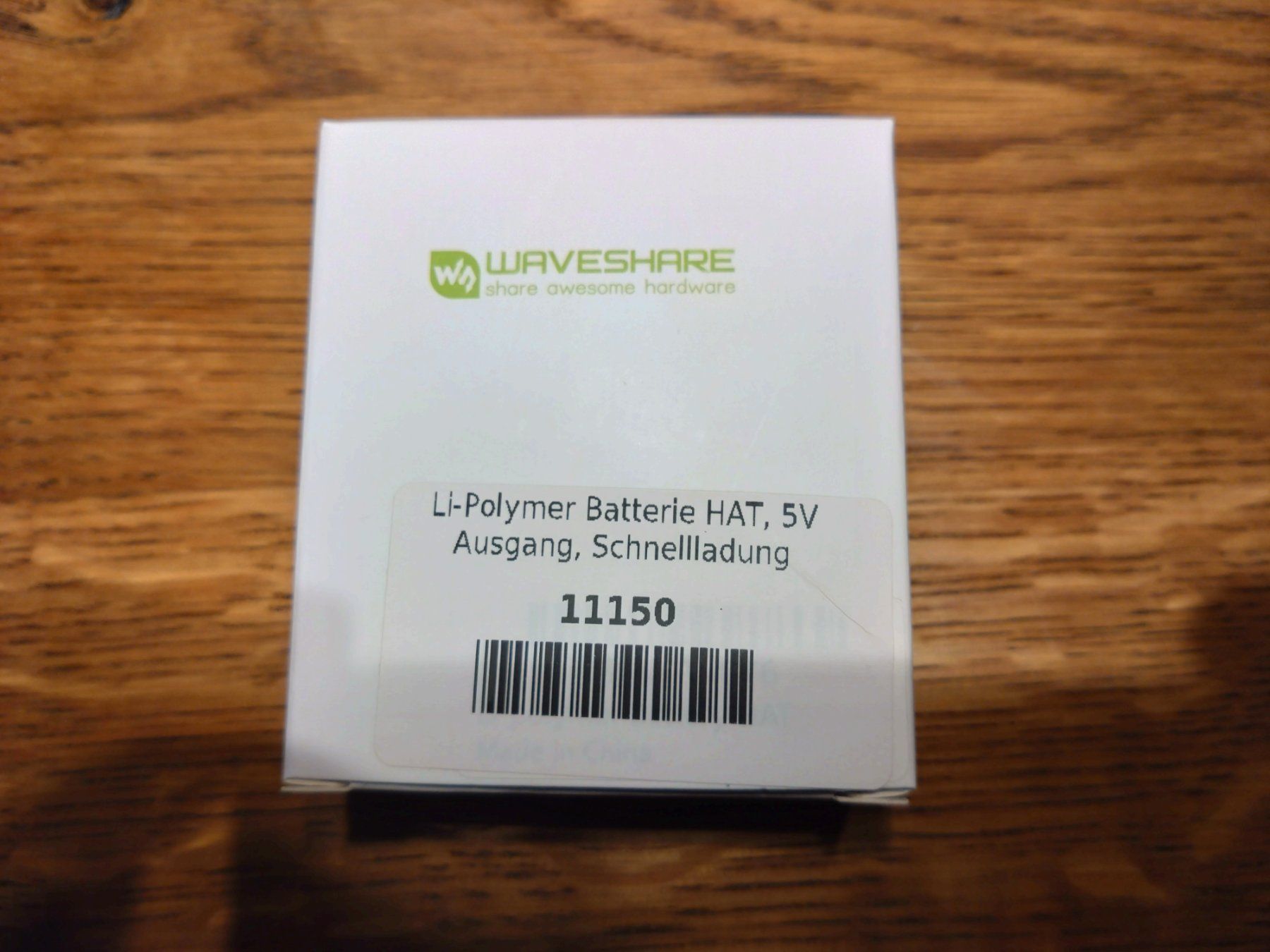 Batterie: Li-polymer Battery HAT, 5V Output, Quick Charge – Nuovo e nell'imballaggio originale da Brienz BE venduto da didadoda
