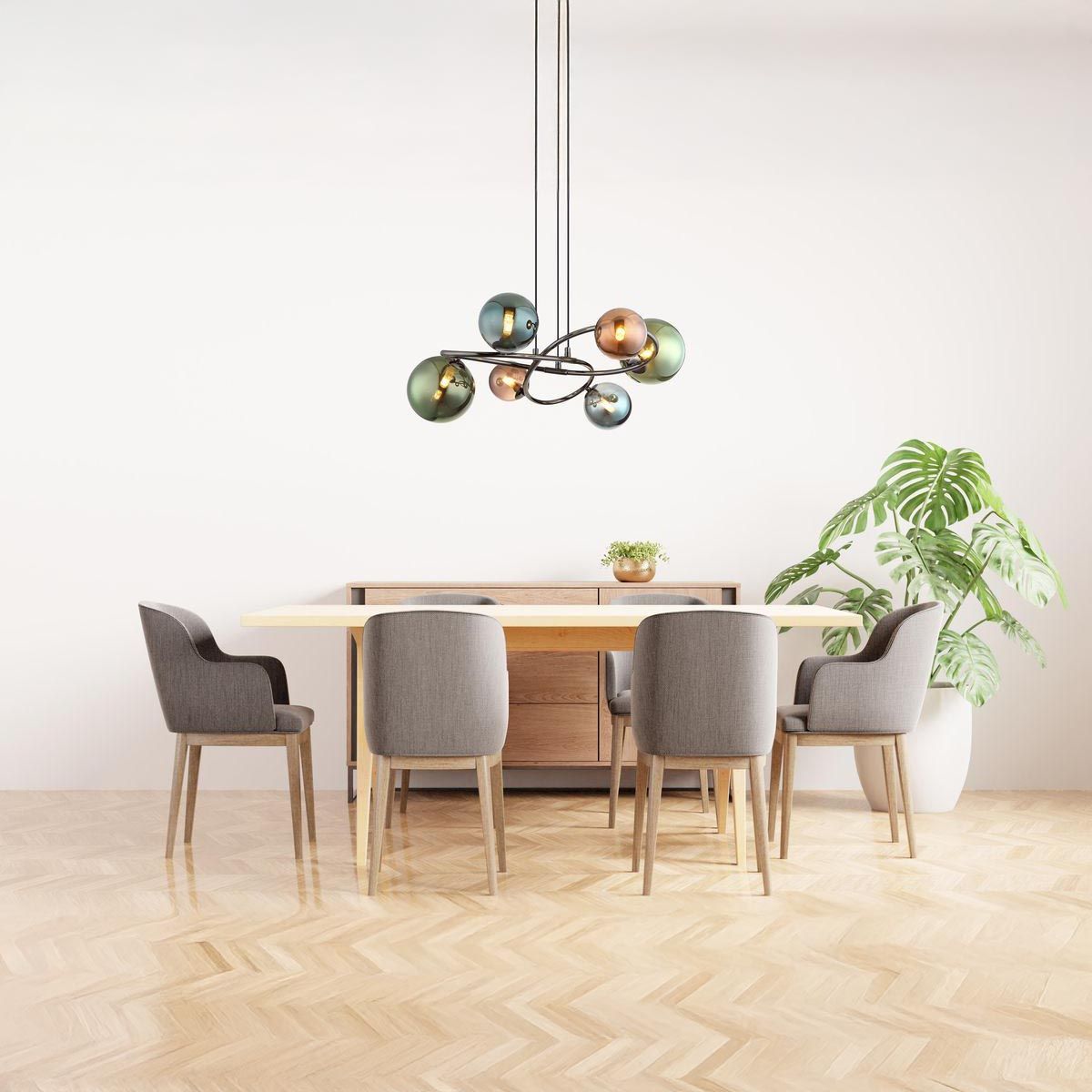 Lampadari & plafoniere: Pendelleuchte, LED, Glaskugeln, 65 cm Ø – Nuovo (secondo la descrizione) da Kreuzlingen venduto da Smart-Light 1