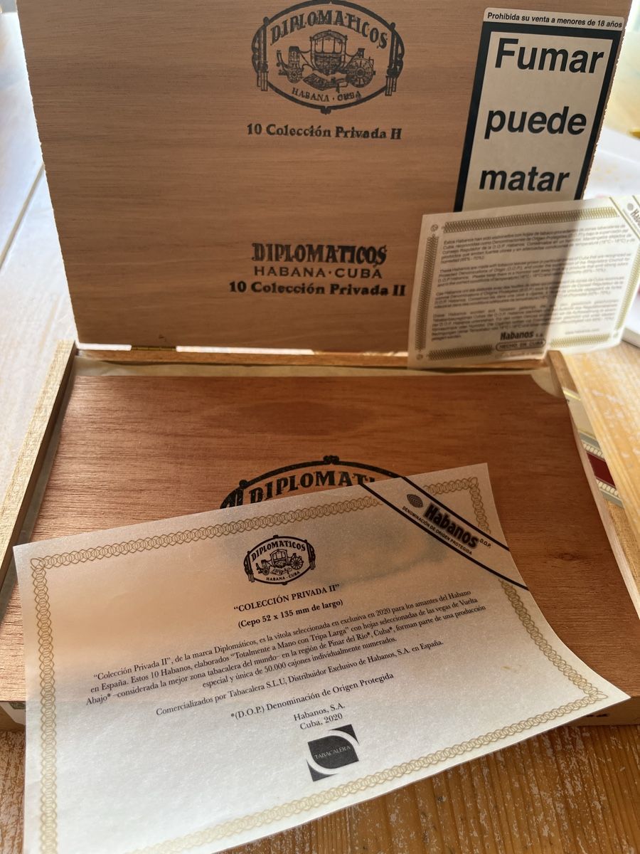Sigari: Diplomaticos Colección Privada ll – Nuovo e nell'imballaggio originale da Laax GR venduto da hanibalKing87 2