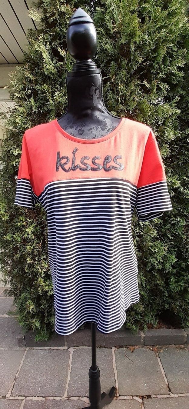 T-shirt: Top Baumwolle Gr. 46 – Nuovo (secondo la descrizione) da Mörschwil venduto da wunderkiste44 8