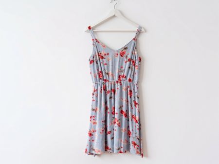 Damenkleid Kleid Sommerkleid Blumenmuster Gr. 38 (M)