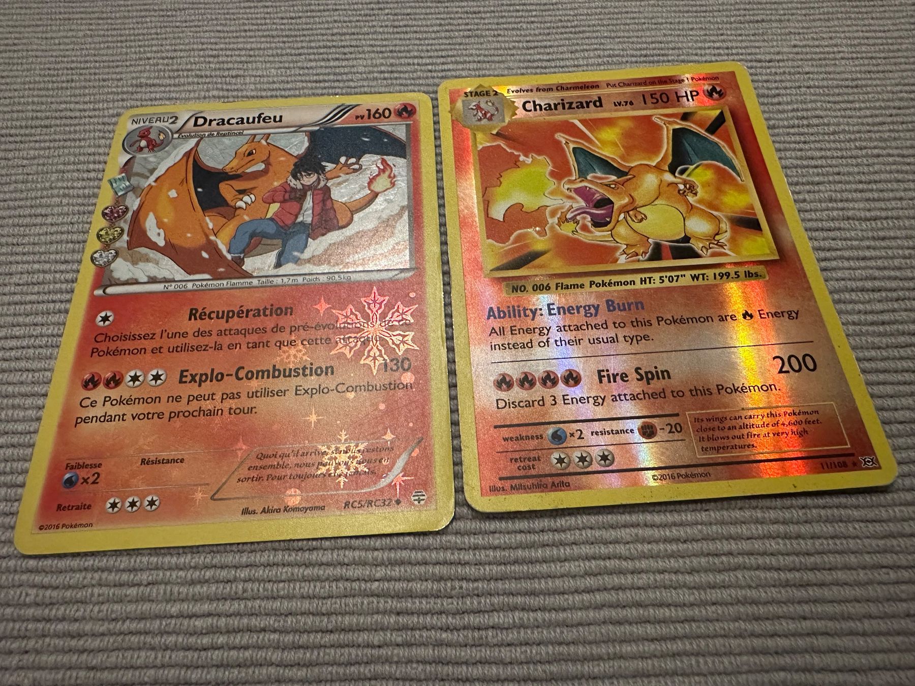 Pokémon Carte collezionabili: Pokemon Charizard Sammlung - 11 Karten – Usato da Sierre venduto da Tracy83 9