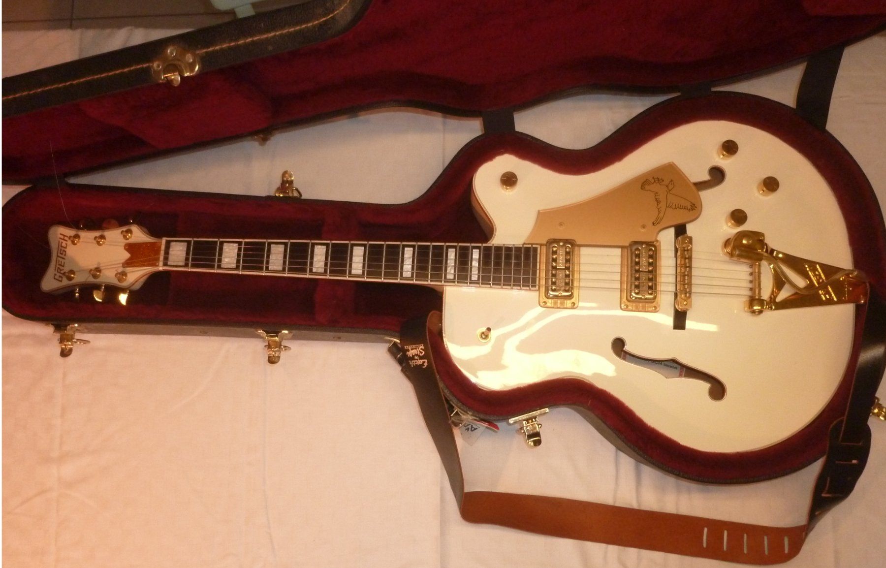 Strumenti musicali: Gretsch White Falcon G7593 Gitarre – Usato da Sursee venduto da Benevol 1