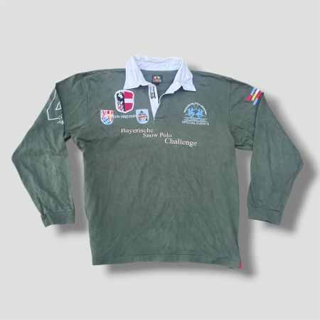 La Martina Bayrische Snow Polo Challenge long sleeve vintage