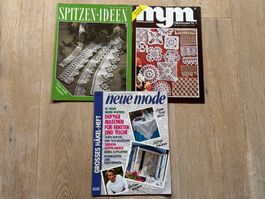3 ältere Häkelhefte : Orella-Mym-neue Mode