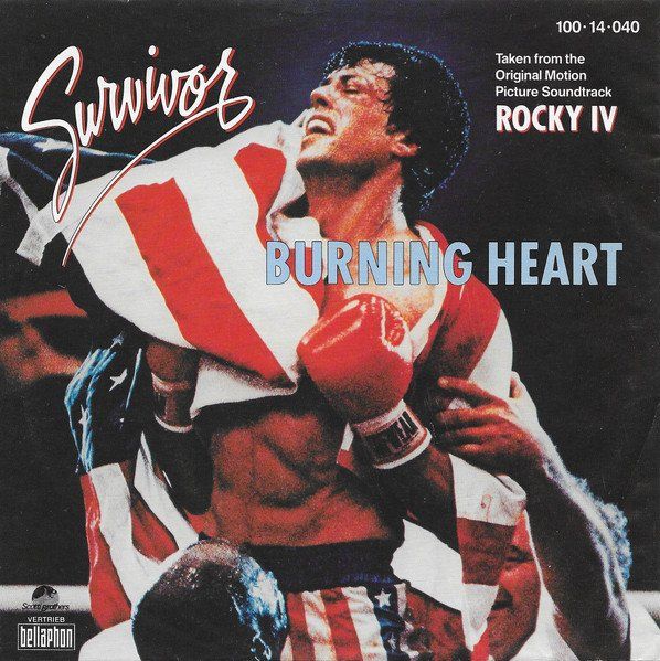 Schallplatten: Survivor: Burning Heart 7" – Gebraucht aus Steinhausen von Vilivinili
