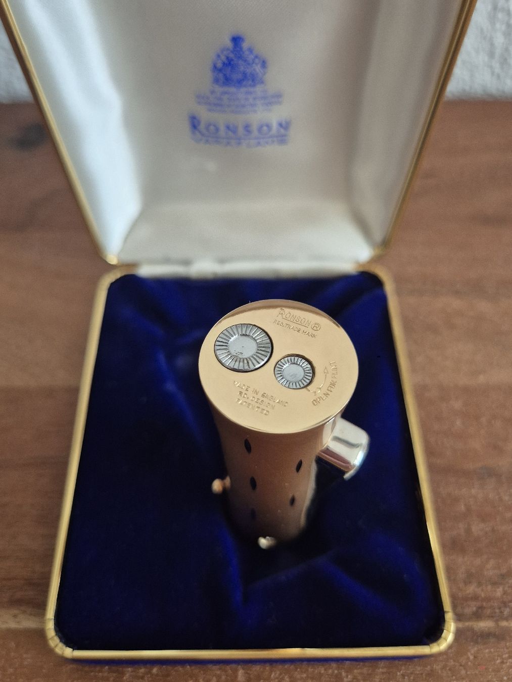 Ronson Accendini: Ronson Edelfeuerzeug inkl. Schatulle – Usato da Zürich venduto da Dalema13 4
