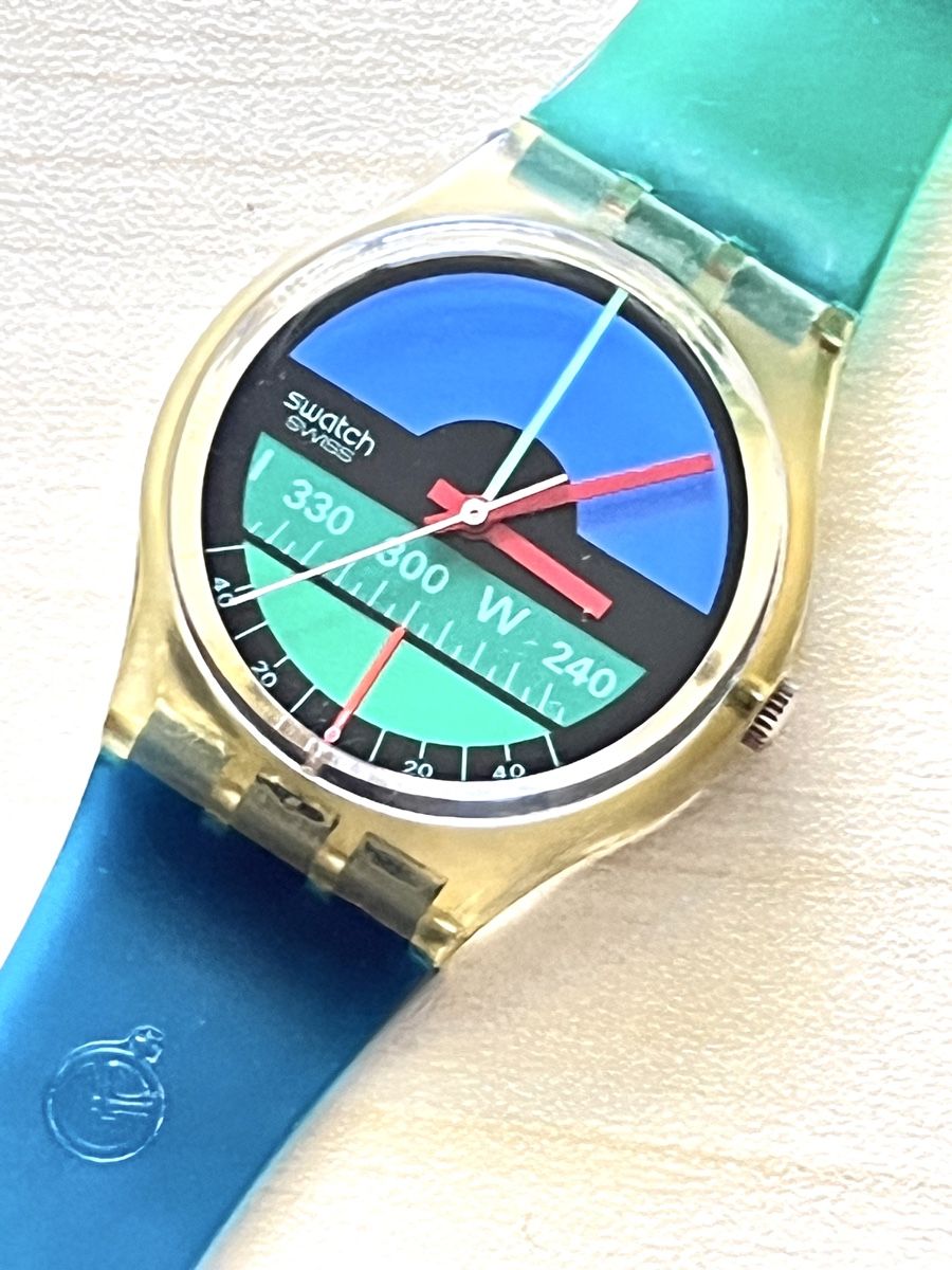 Swatch Uhren: Swatch Uhr mit transparentes Gehaeuse – Gebraucht aus Grenchen von chththl