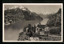 AK Seelisberg, Waldhaus Rütli, 1936