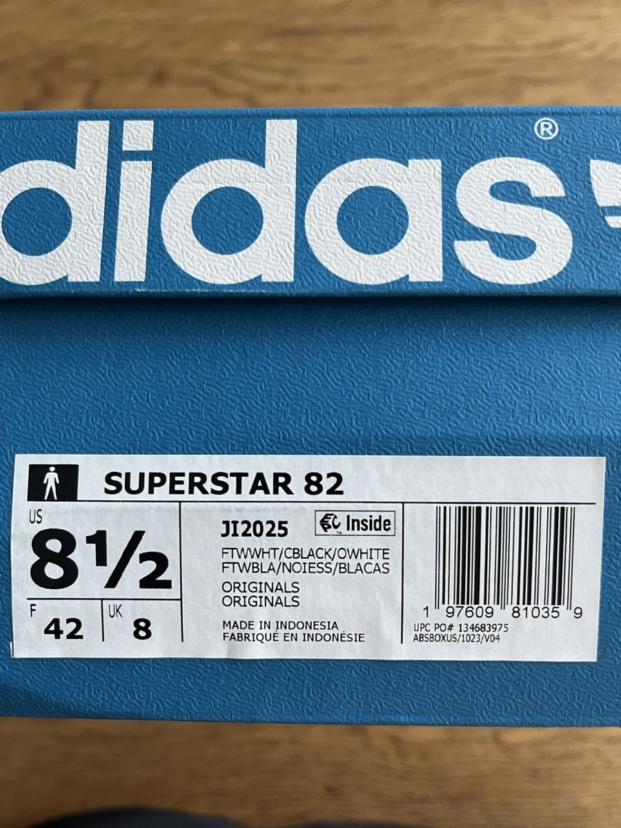 Adidas Scarpe da uomo: Adidas Superstar 82 – Nuovo e nell'imballaggio originale da Rüschlikon venduto da Bopet 4