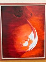57x67/ handgemaltes Öl Gemälde Schwangerschaft Baby Motiv