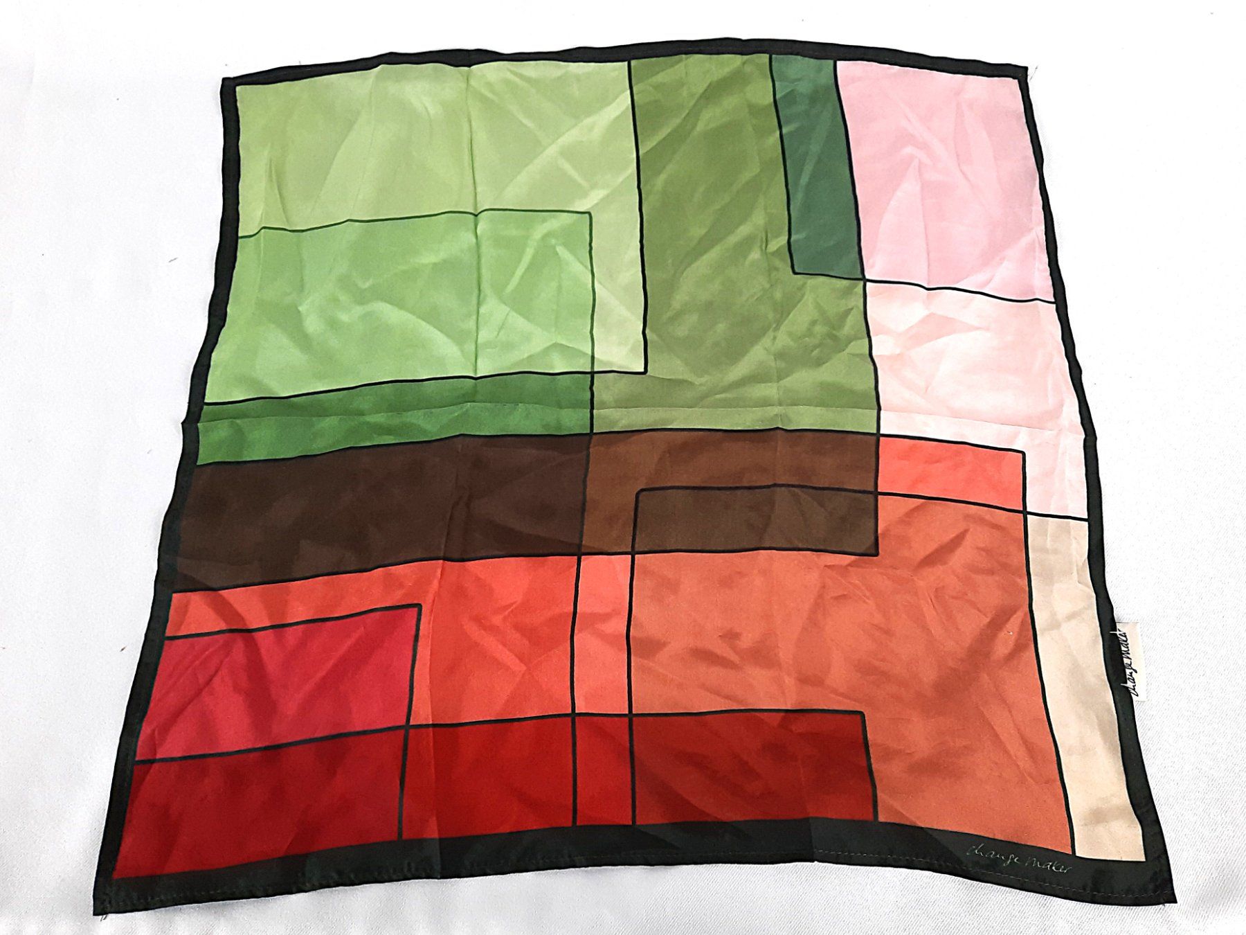 Foulards, Tücher & Schals: CHANGE MAKER Seidenfoulard – Neu (gemäss Beschreibung) aus Beinwil am See von Restwert_Beinwil 1