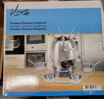 Fondue Chinoise Set Vista Elegance Edelstahl neuwertig