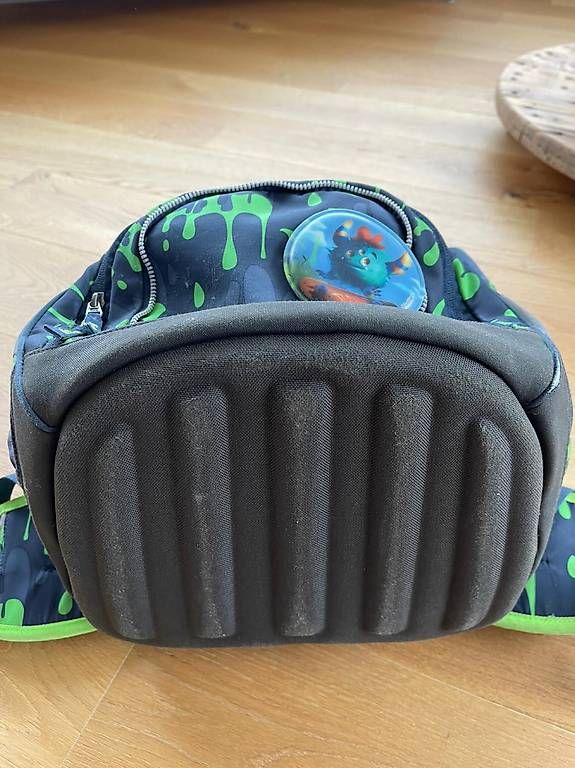 Ergobag Borse & Zaini: Ergobag Schulranzen Set, 3-teilig,  Grün/Schwarz – Usato da bellach venduto da tarzan41 2