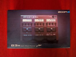 Zoom B3n Bass Multi-Effects Processor  Neuwertig