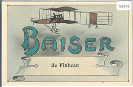 Baiser de Finhaut - Flugzeug air plan