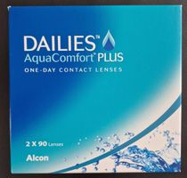 180 Dailies AquaComfort Plus Tageslinsen -4.25