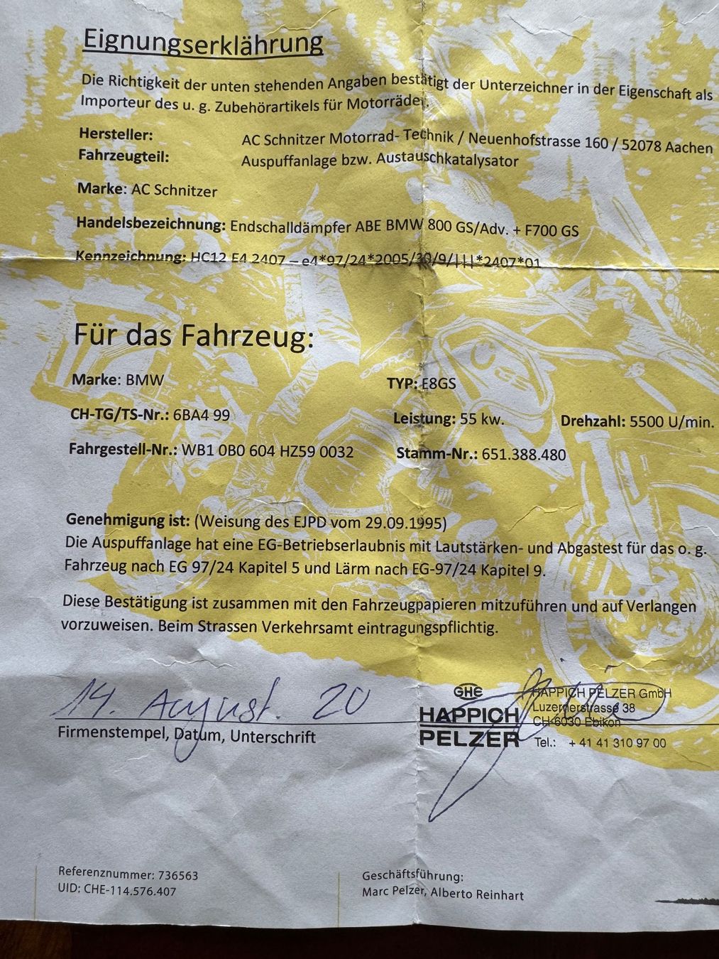 Touring: BMW F 700 GS – Usato da Diepoldsau venduto da Mksmart 7