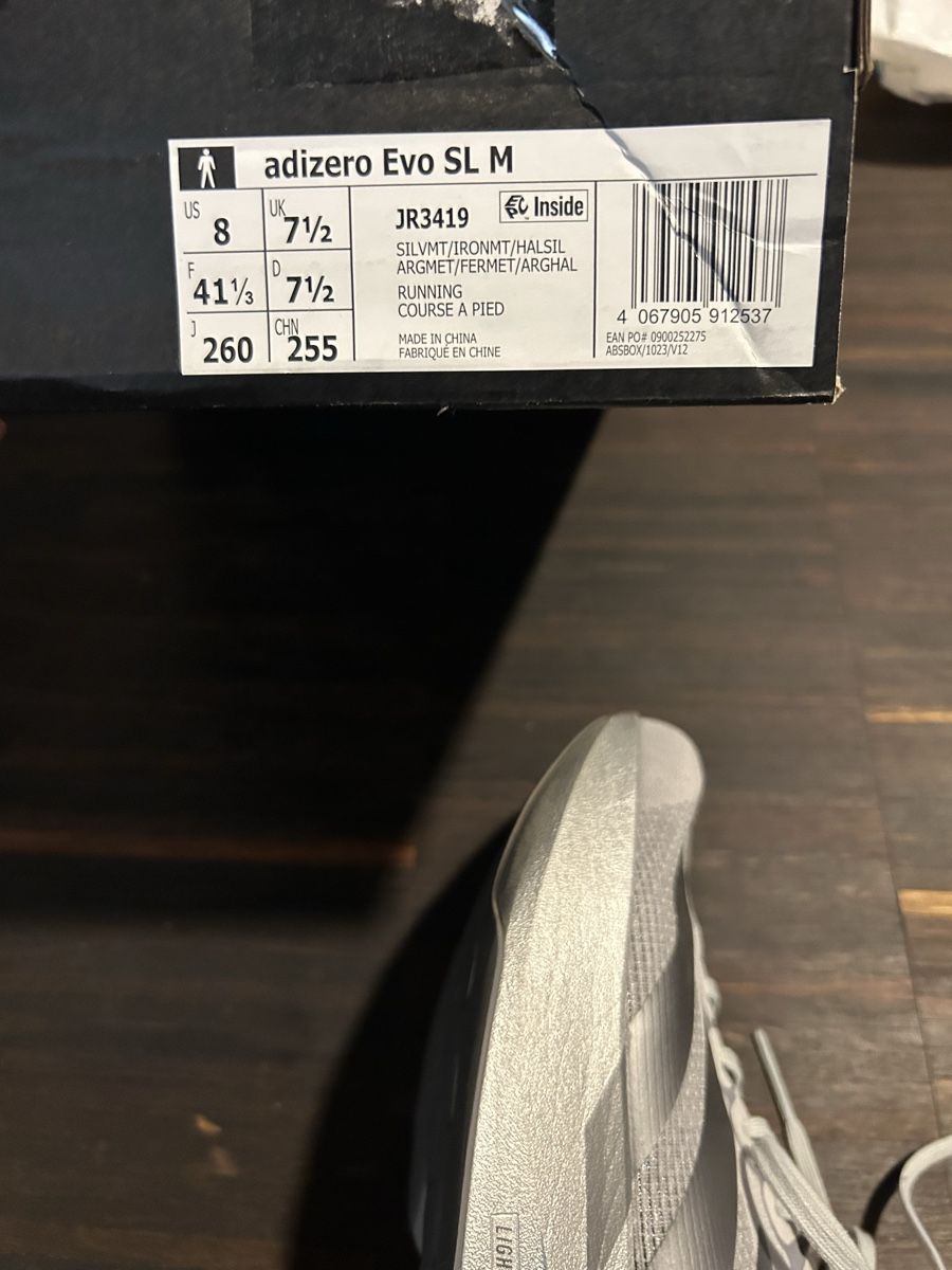 Adidas Chaussures hommes: Adizero Evo SL – Neuf (Voir description) à Basel par lenarrari 4