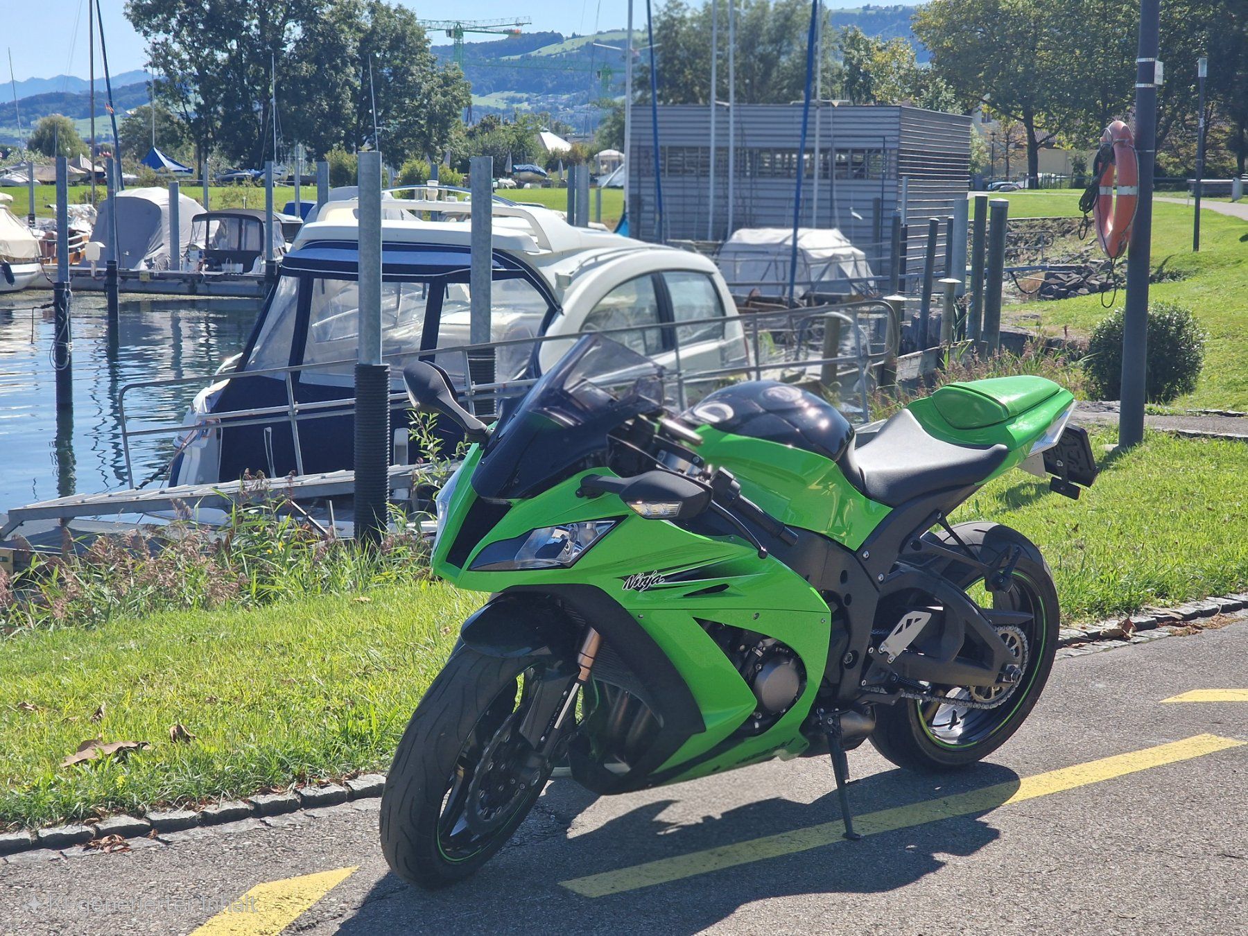 Kawasaki Strasse: Kawasaki  Ninja ZX-10R – Gebraucht aus Weissbad von Beta1111 2
