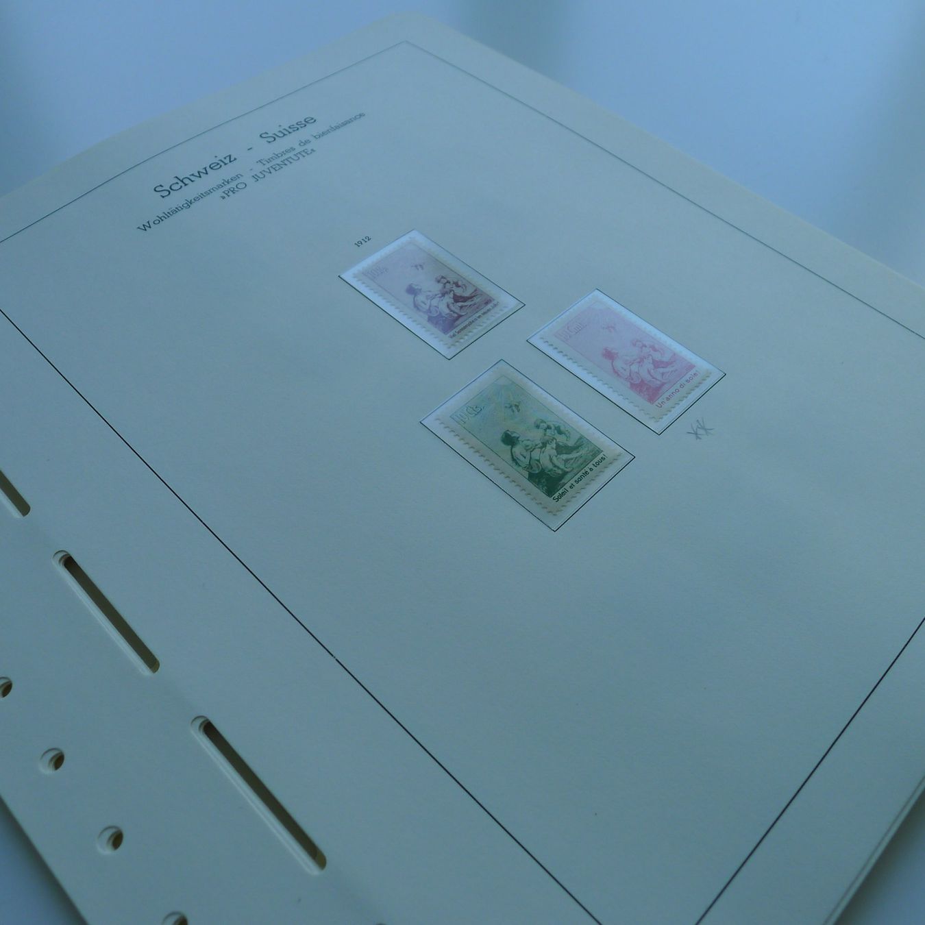 Alle Briefmarken: Sammlung Pro Juventute postfrisch ** (Vorläufer) Kat: 2400.- – Gebraucht aus Ebikon von SilvioFreund