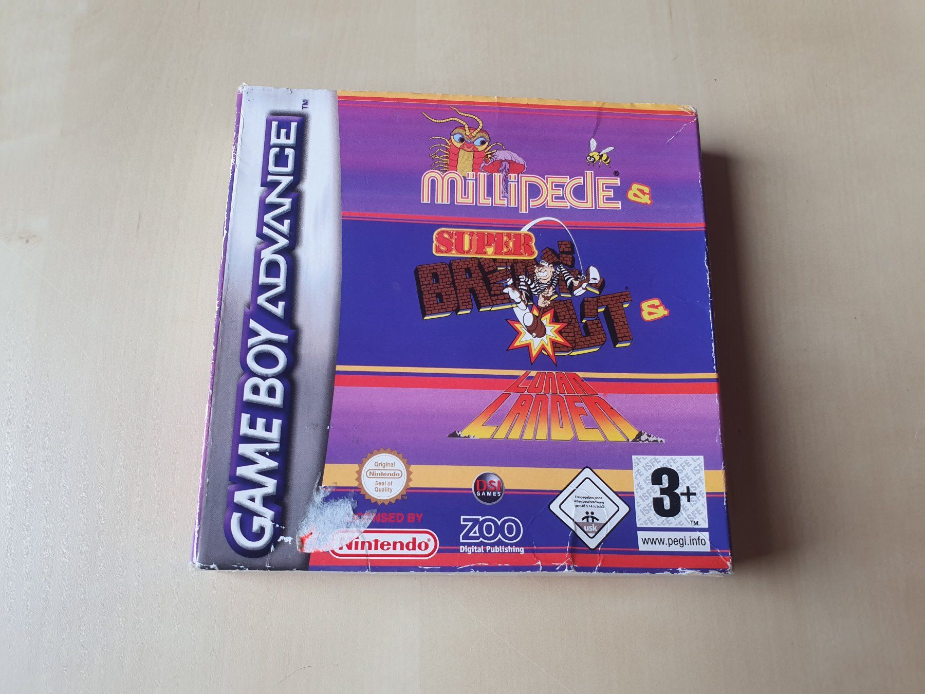 Nintendo Giochi: Millipede & Super Break out & Lunar Lander – Usato da Stansstad venduto da collectorsshop
