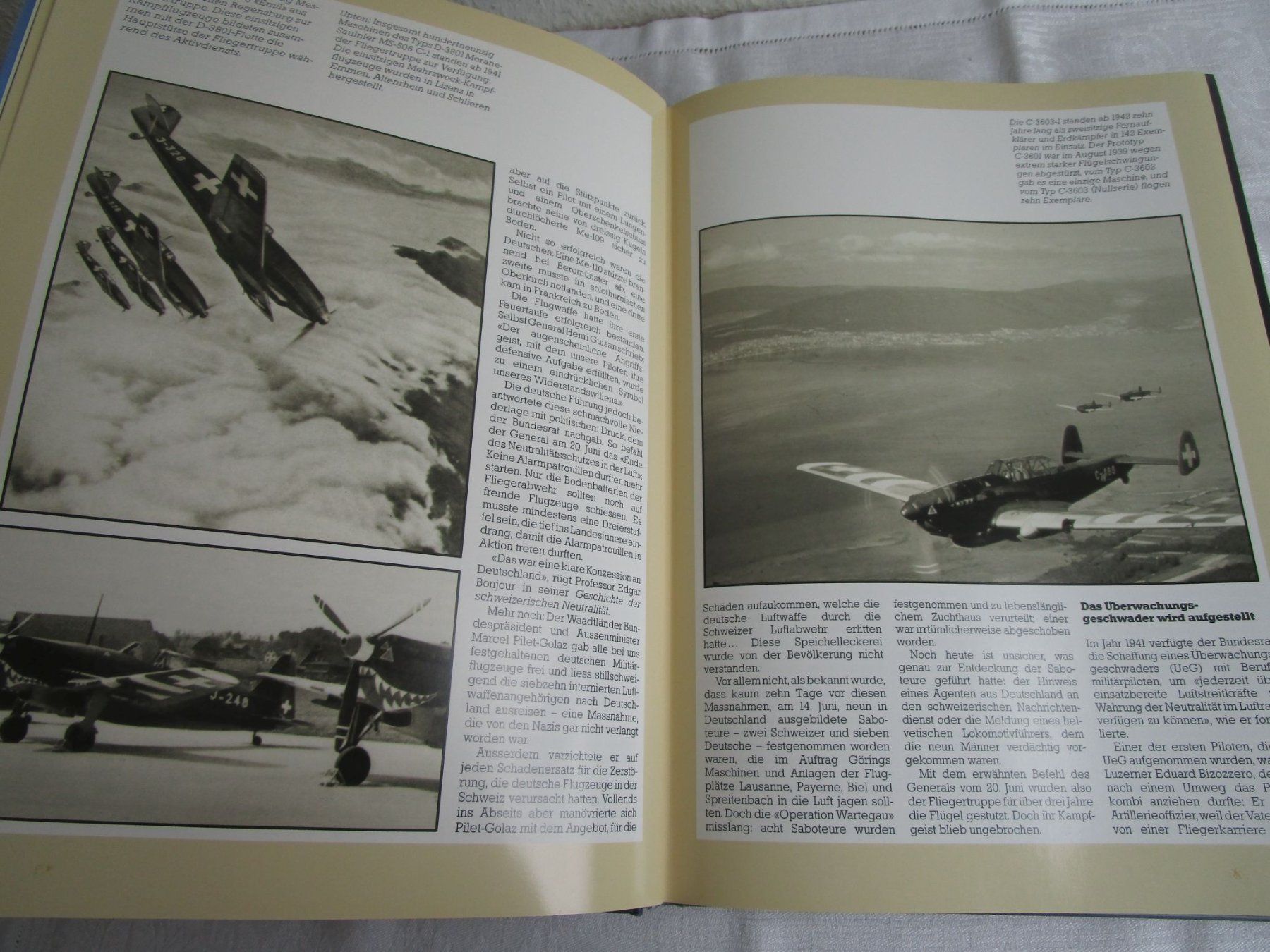 Libri: Piloten über den Alpen, 1984 – Usato da Binningen venduto da tempipassati 4