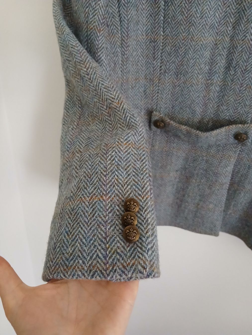 Giacche: Harris Tweed Vintage Jacket Wool Blue Size S – Nuovo (secondo la descrizione) da Wil SG venduto da tre_g2l7 6